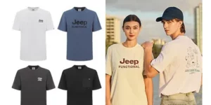 가성비최고 JEEP 남성 24 SUMMER COOL SORONA 반팔 티셔츠 4종 TOP 제품